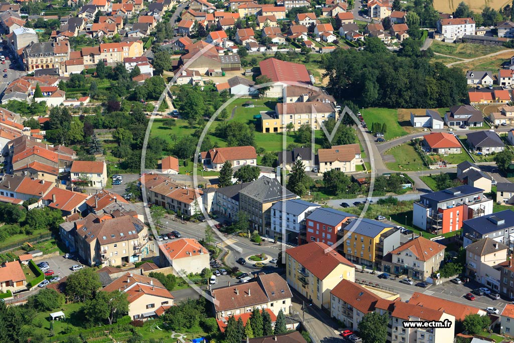 Photo arienne de Sainte-Marie-aux-Chnes