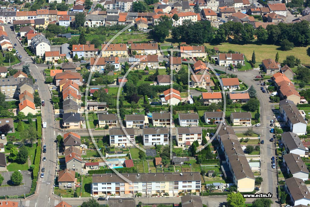 Photo arienne de Talange