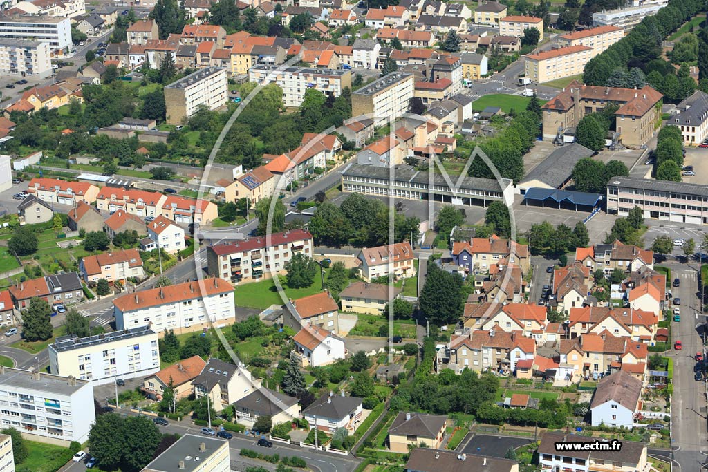 Photo arienne de Talange