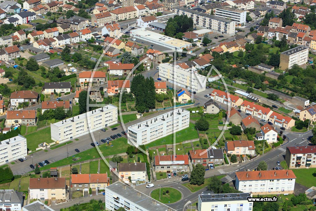 Photo arienne de Talange