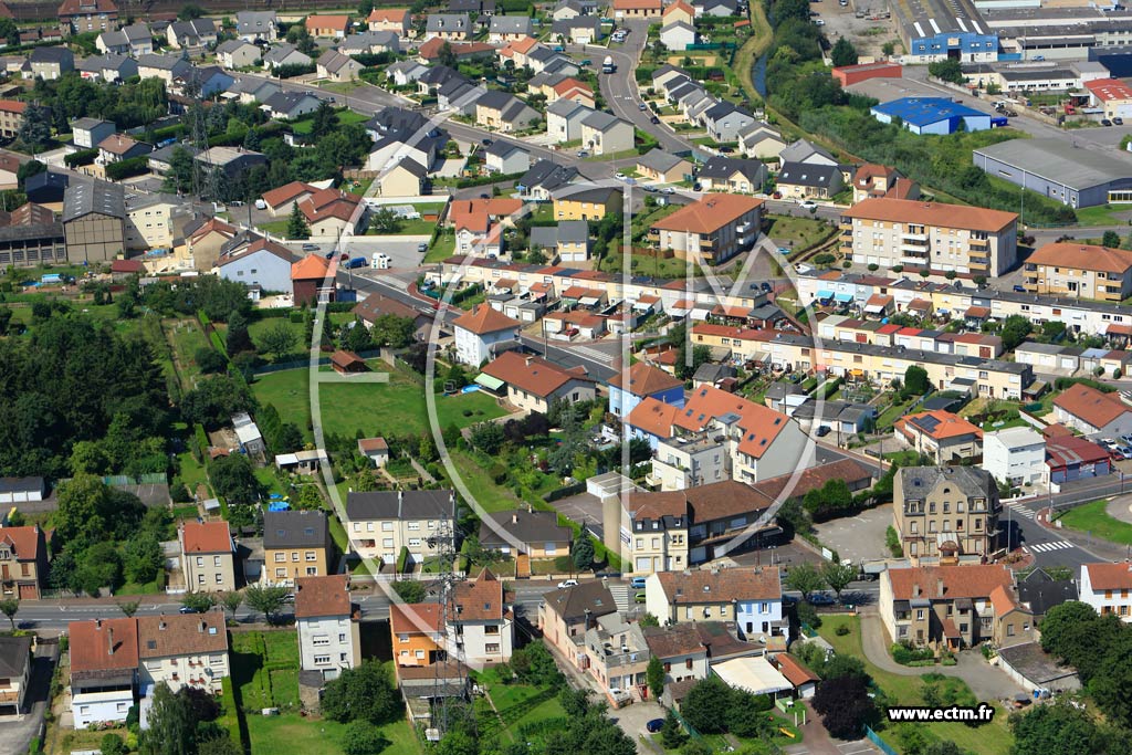 Photo arienne de Talange