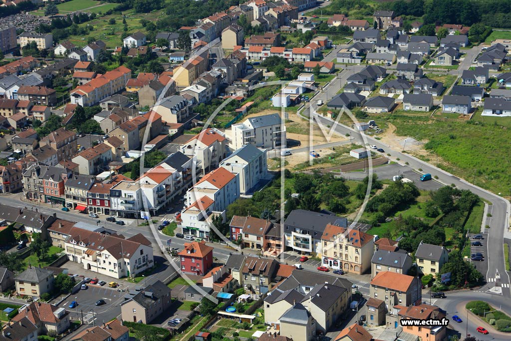 Photo arienne de Talange