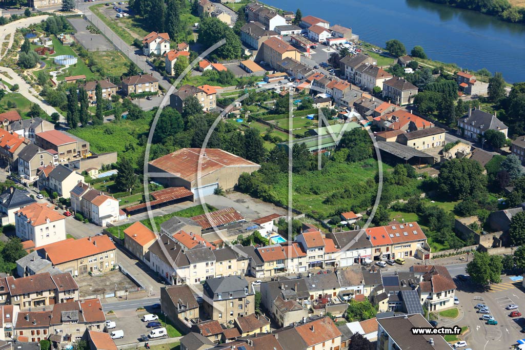 Photo arienne de Uckange