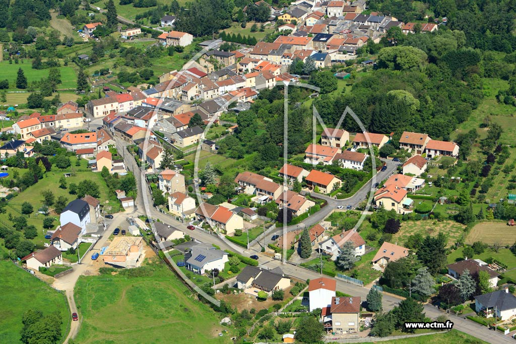 Photo arienne de Vitry-sur-Orne
