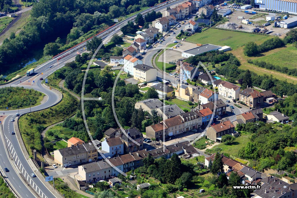Photo arienne de Vitry-sur-Orne
