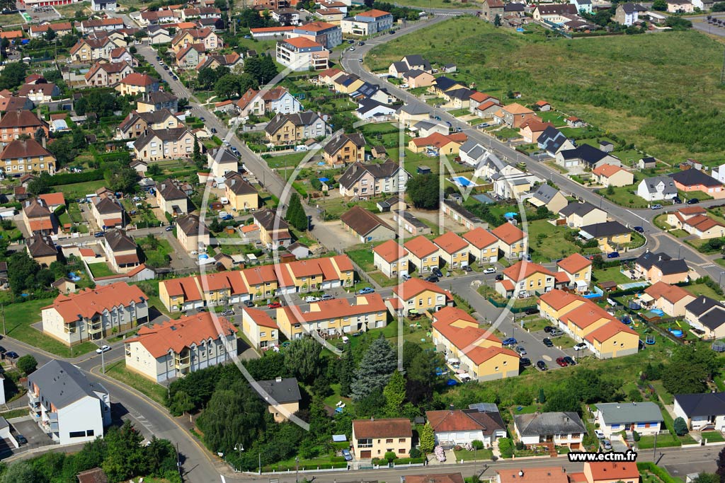 Photo arienne de Vitry-sur-Orne