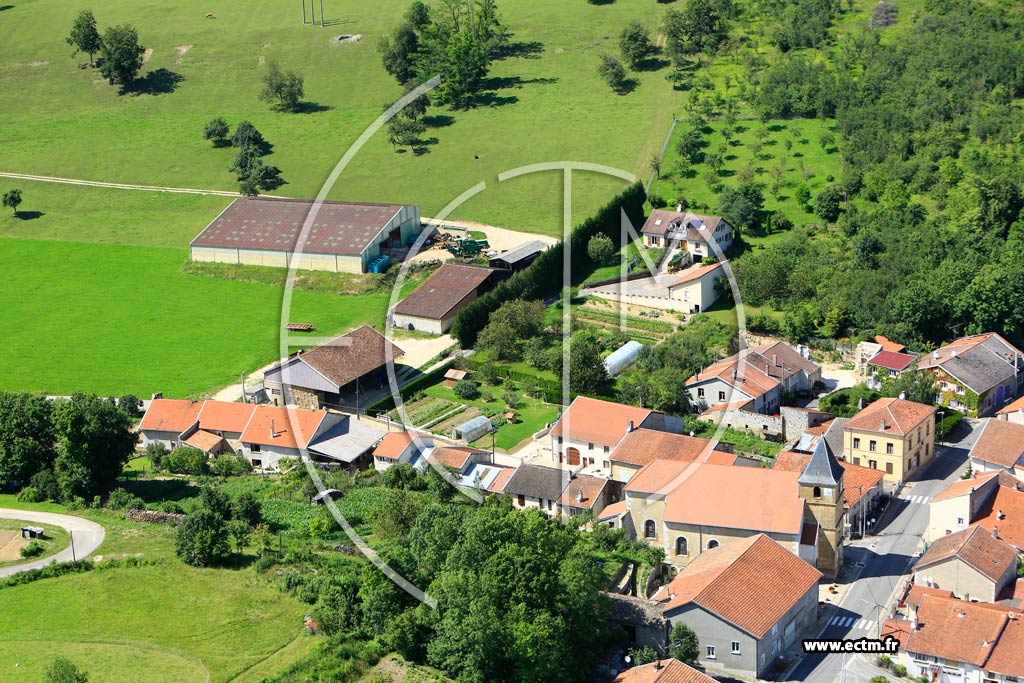 Photo arienne de Burey-en-Vaux
