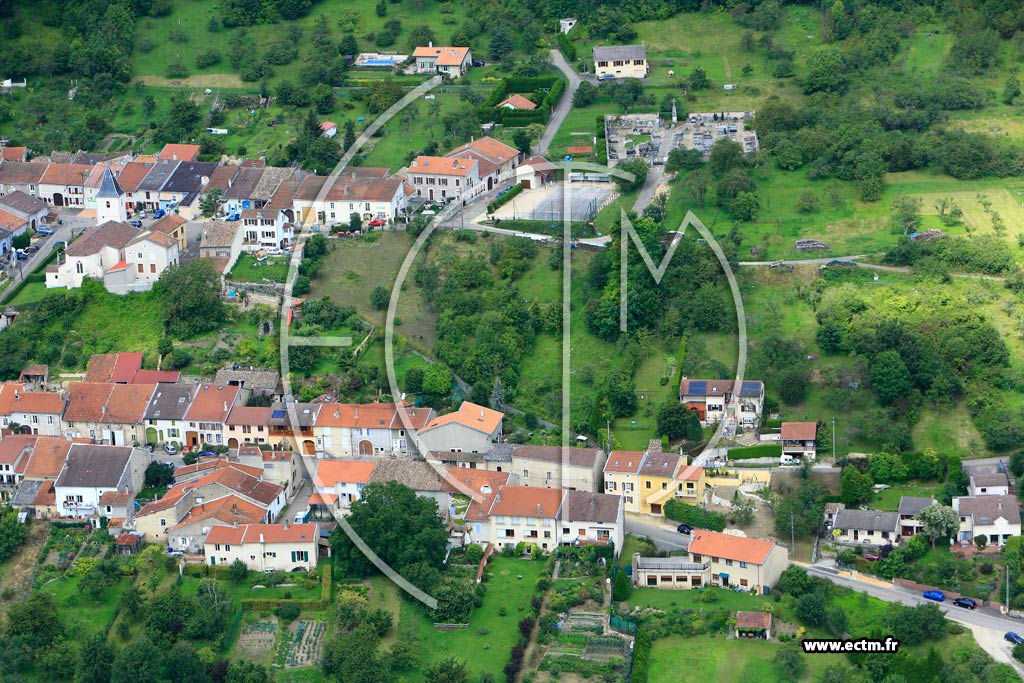 Photo arienne de Charmes-la-Cte