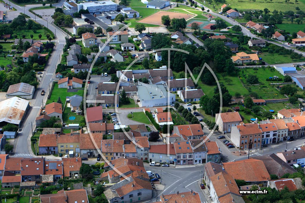 Photo arienne de Colombey-les-Belles