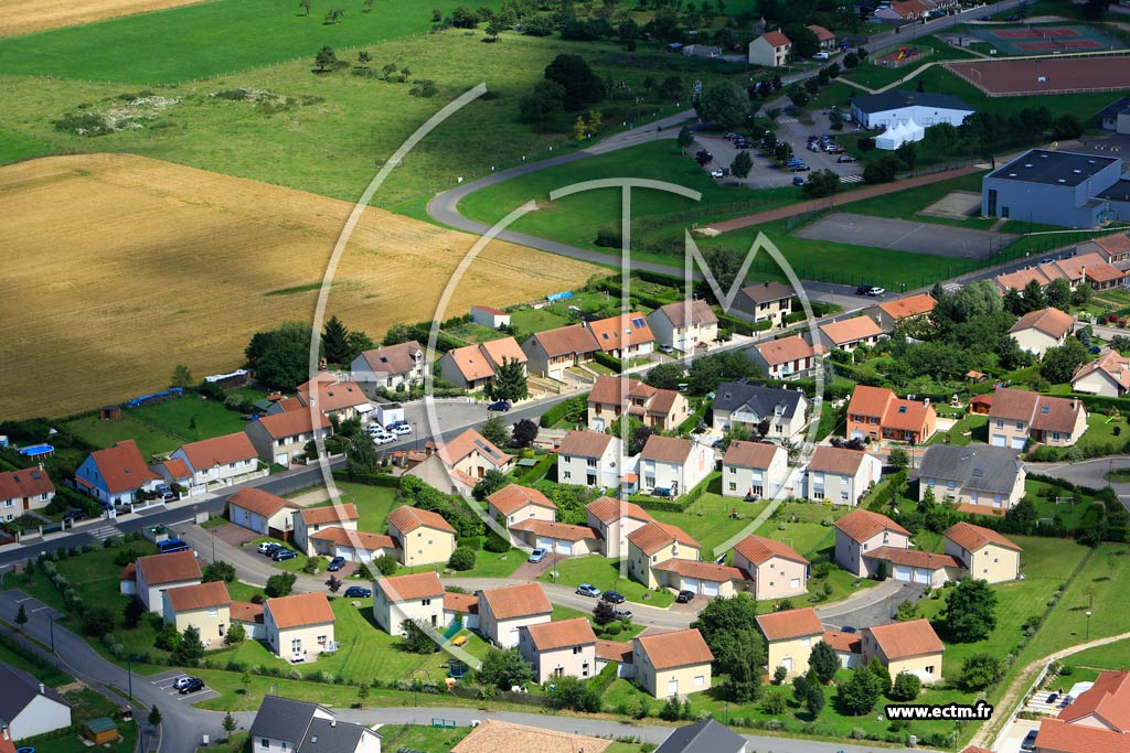 Photo arienne de Colombey-les-Belles