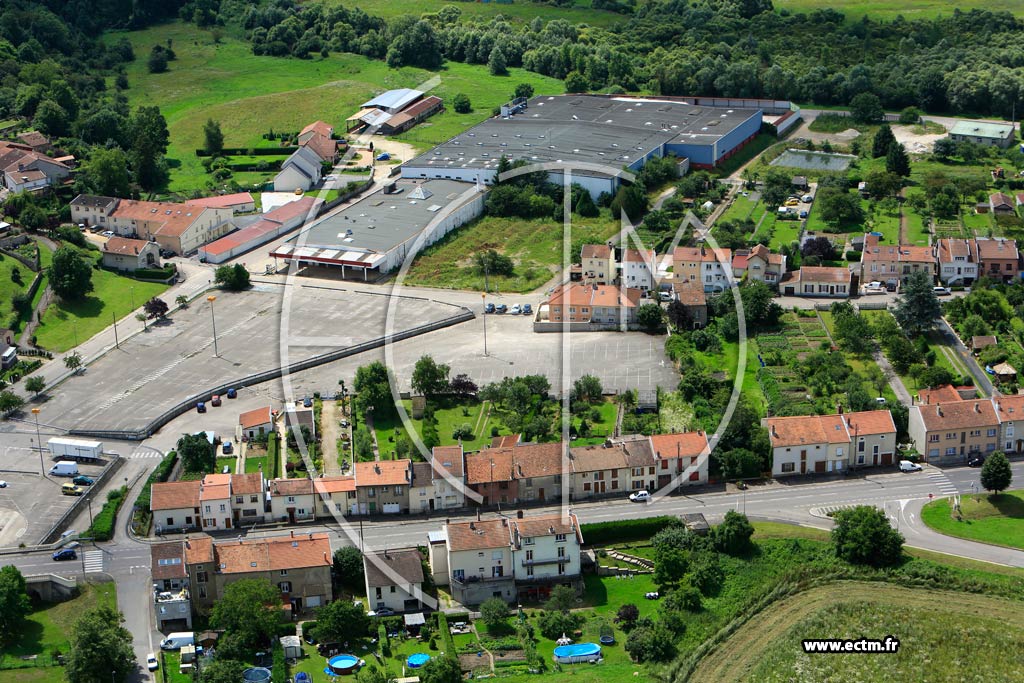 Photo arienne de Dommartin-ls-Toul