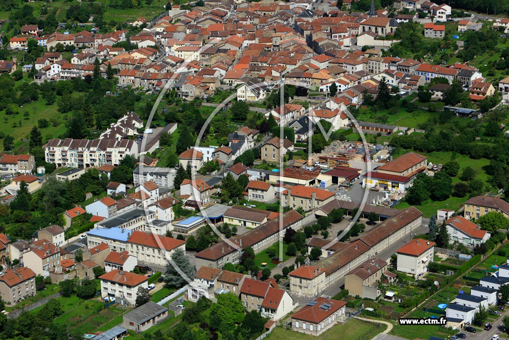 Photo arienne de Foug