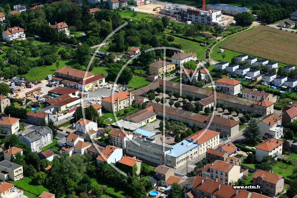 Photo arienne de Foug