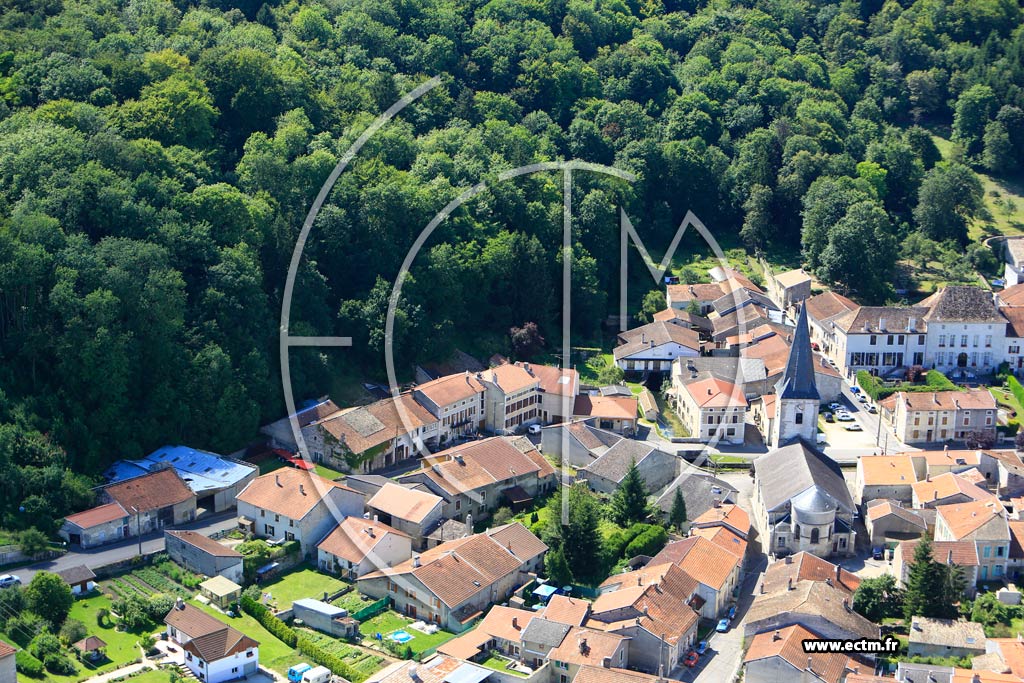 Photo arienne de Maxey-sur-Vaise