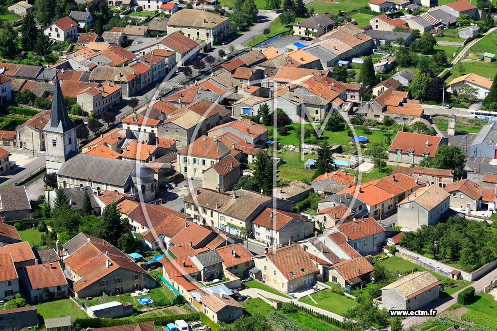 Photo arienne de Maxey-sur-Vaise