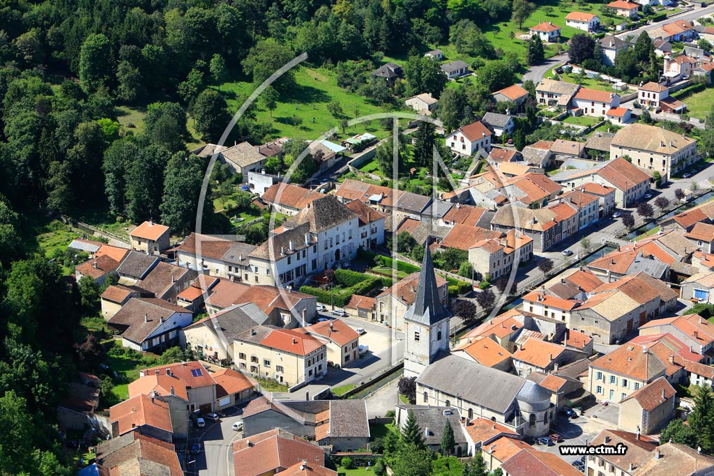 Photo arienne de Maxey-sur-Vaise