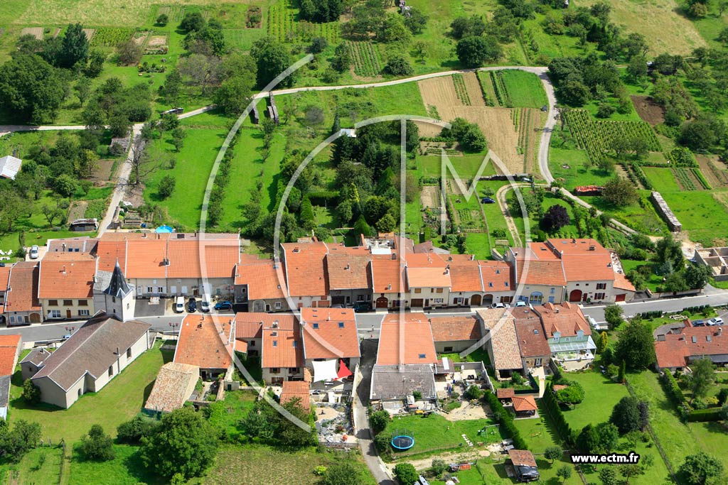 Photo arienne de Mont-le-Vignoble