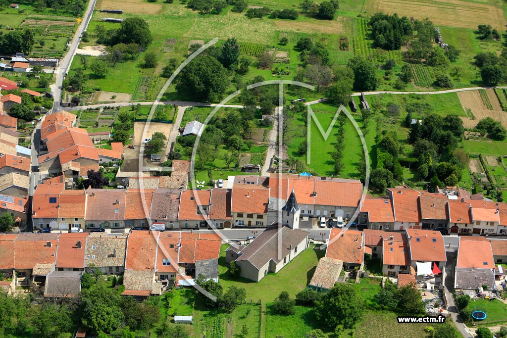 Photo arienne de Mont-le-Vignoble