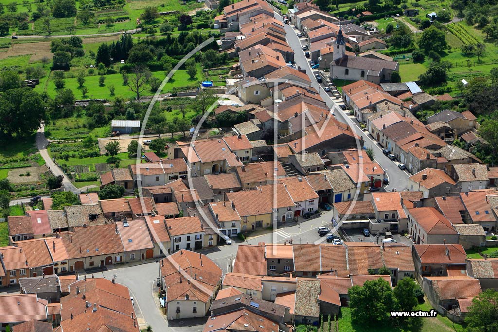 Photo arienne de Mont-le-Vignoble