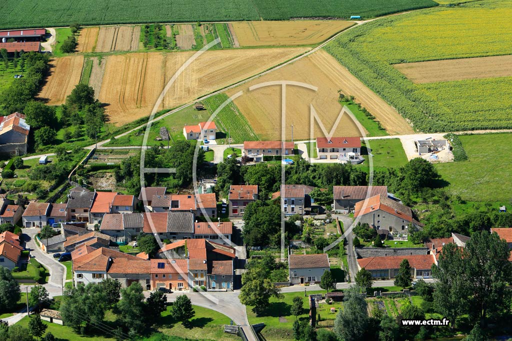 Photo arienne de Ourches-sur-Meuse