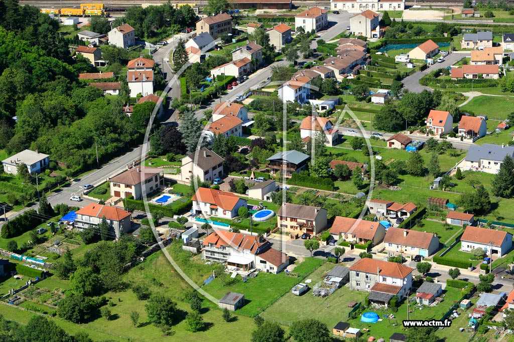 Photo arienne de Pagny-sur-Meuse