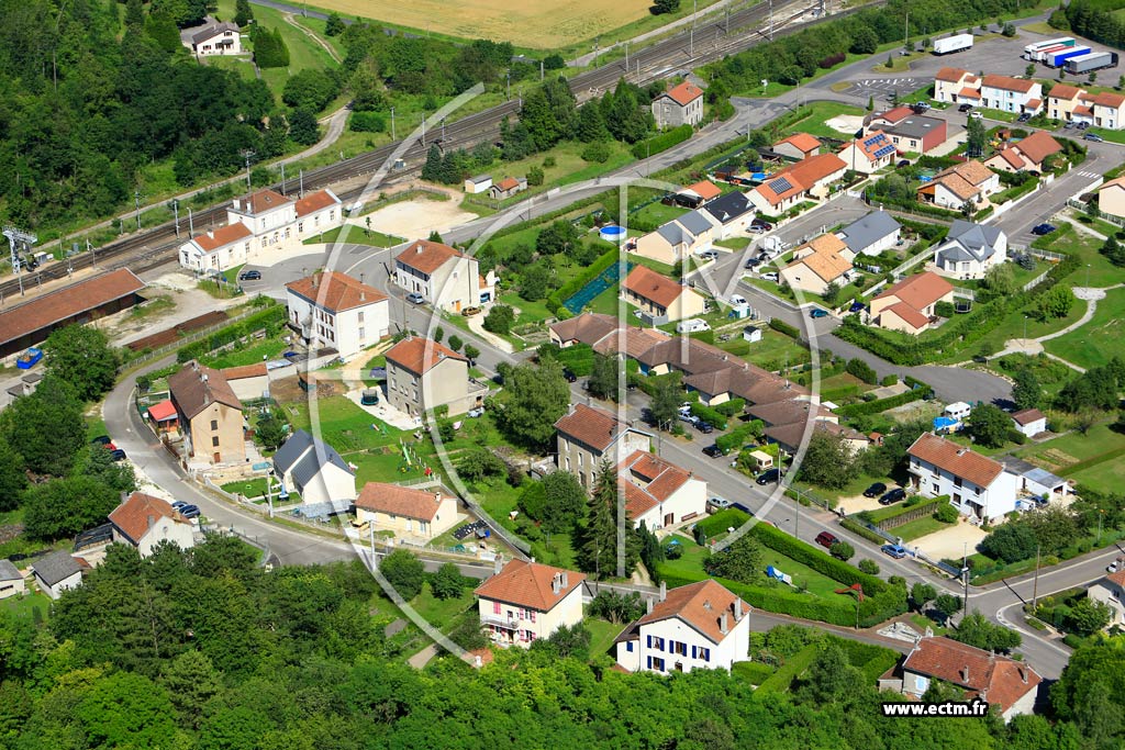 Photo arienne de Pagny-sur-Meuse