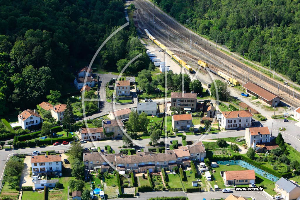 Photo arienne de Pagny-sur-Meuse