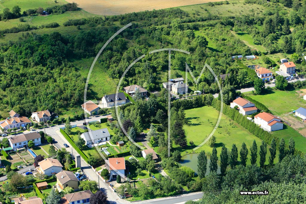 Photo arienne de Pagny-sur-Meuse