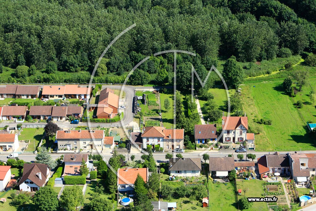 Photo arienne de Pagny-sur-Meuse
