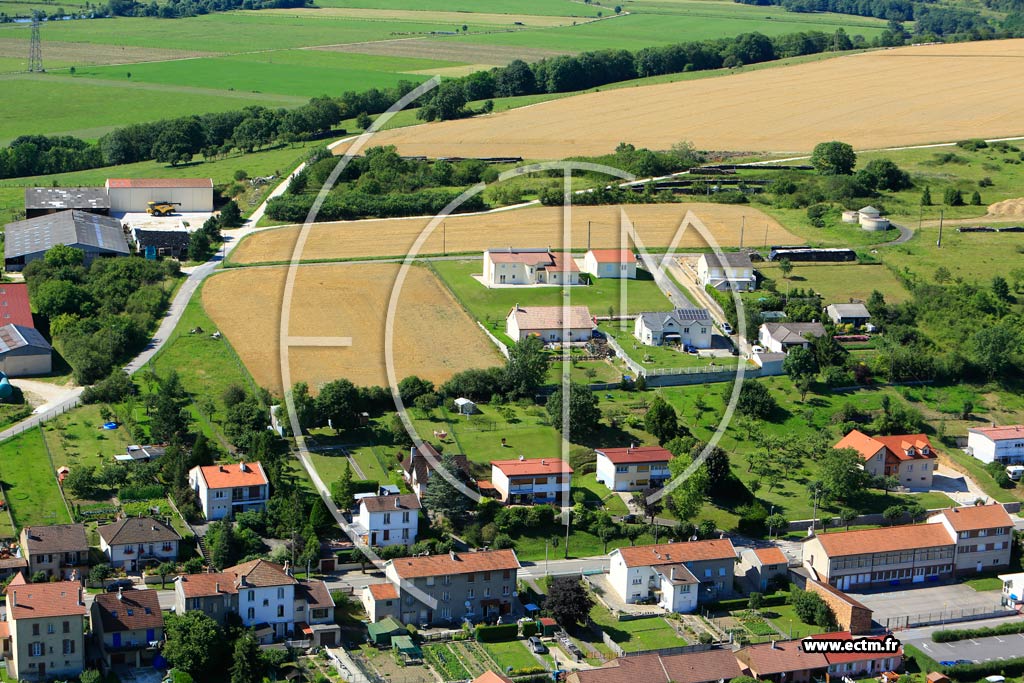 Photo arienne de Pagny-sur-Meuse