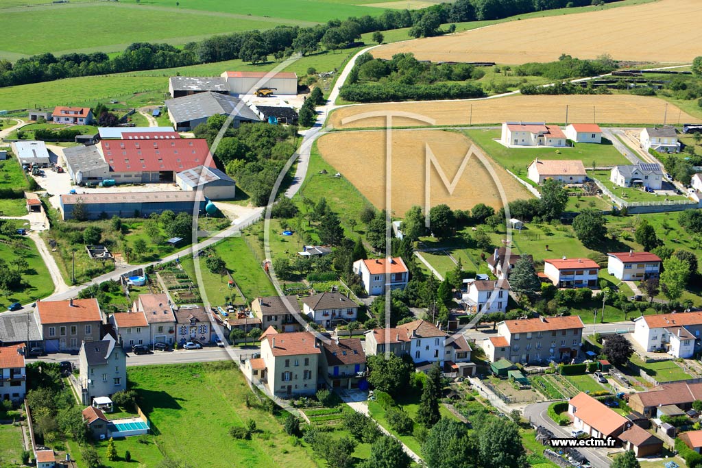 Photo arienne de Pagny-sur-Meuse