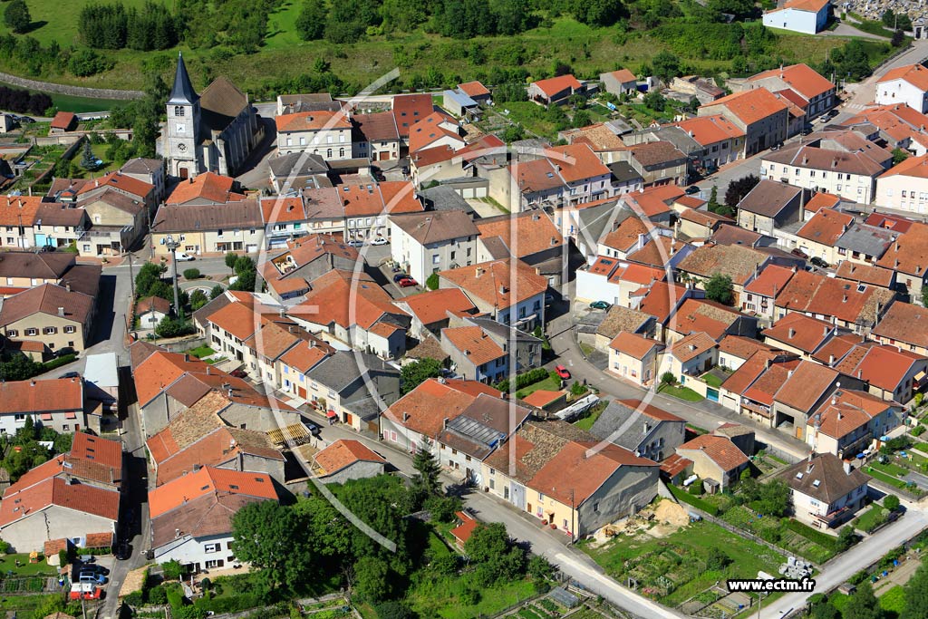 Photo arienne de Pagny-sur-Meuse
