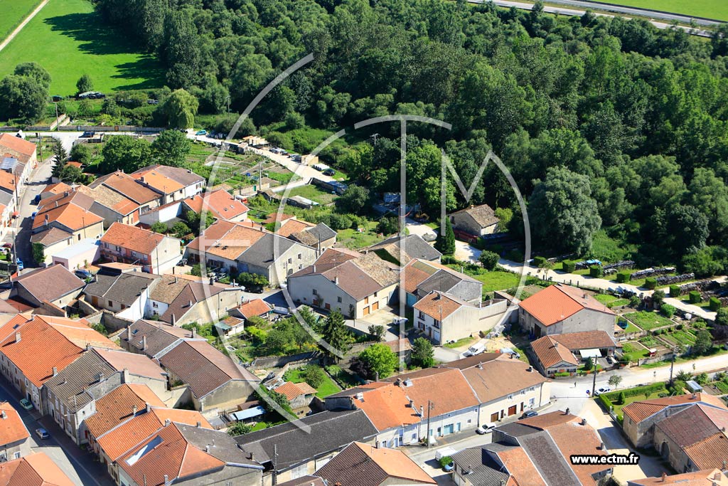 Photo arienne de Pagny-sur-Meuse