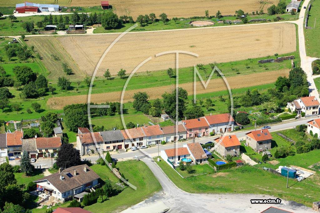 Photo arienne de Rigny-la-Salle