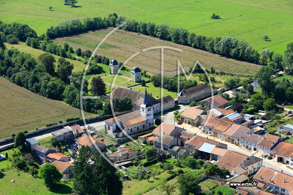 Photo arienne de Rigny-la-Salle