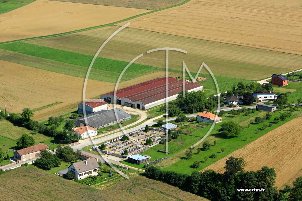 Photo arienne de Rigny-la-Salle