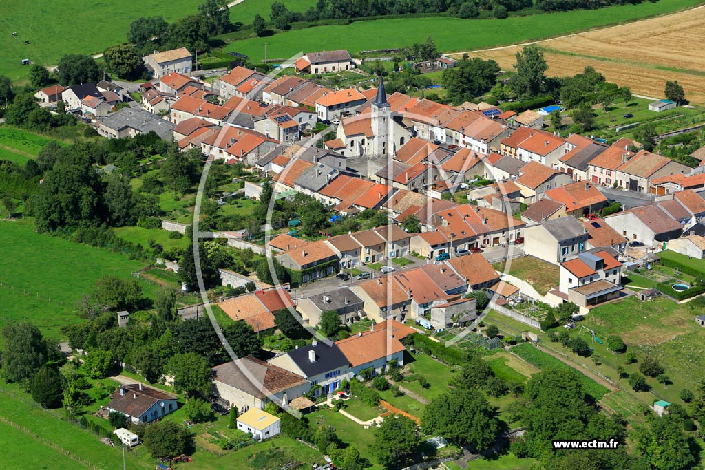Photo arienne de Saint-Germain-sur-Meuse