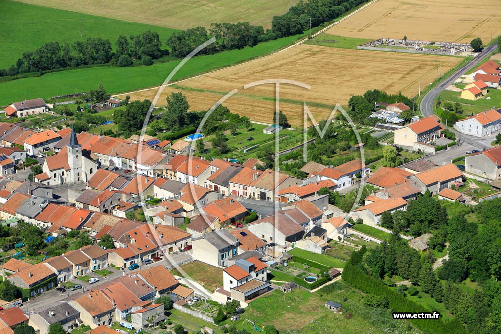 Photo arienne de Saint-Germain-sur-Meuse