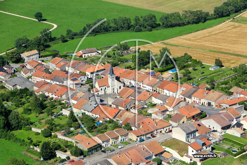 Photo arienne de Saint-Germain-sur-Meuse