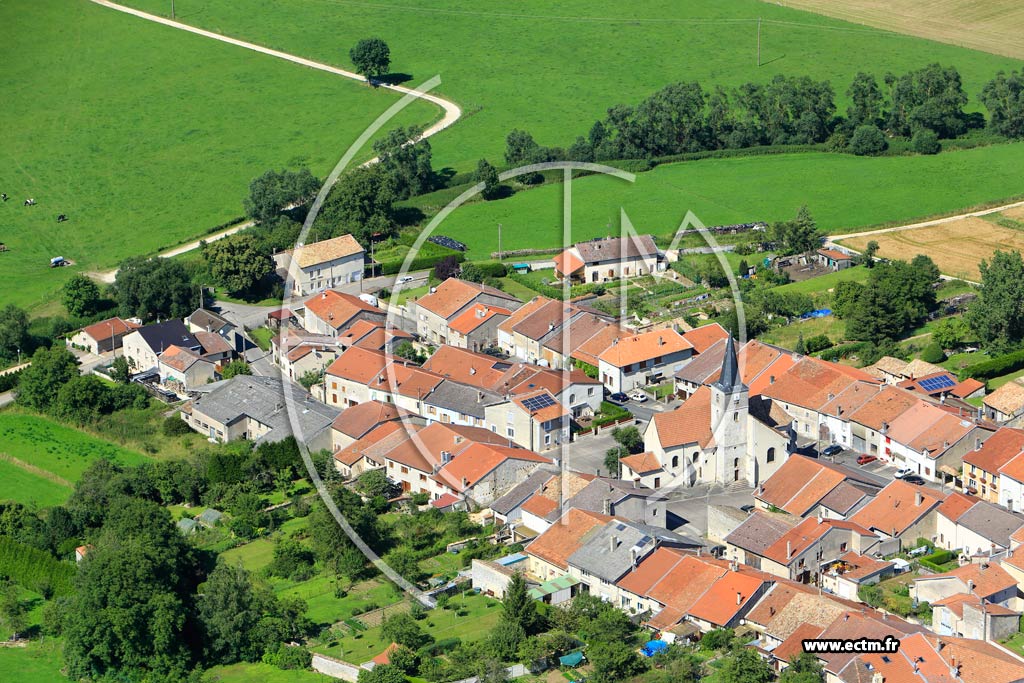 Photo arienne de Saint-Germain-sur-Meuse