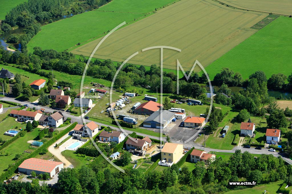 Photo arienne de Saint-Germain-sur-Meuse