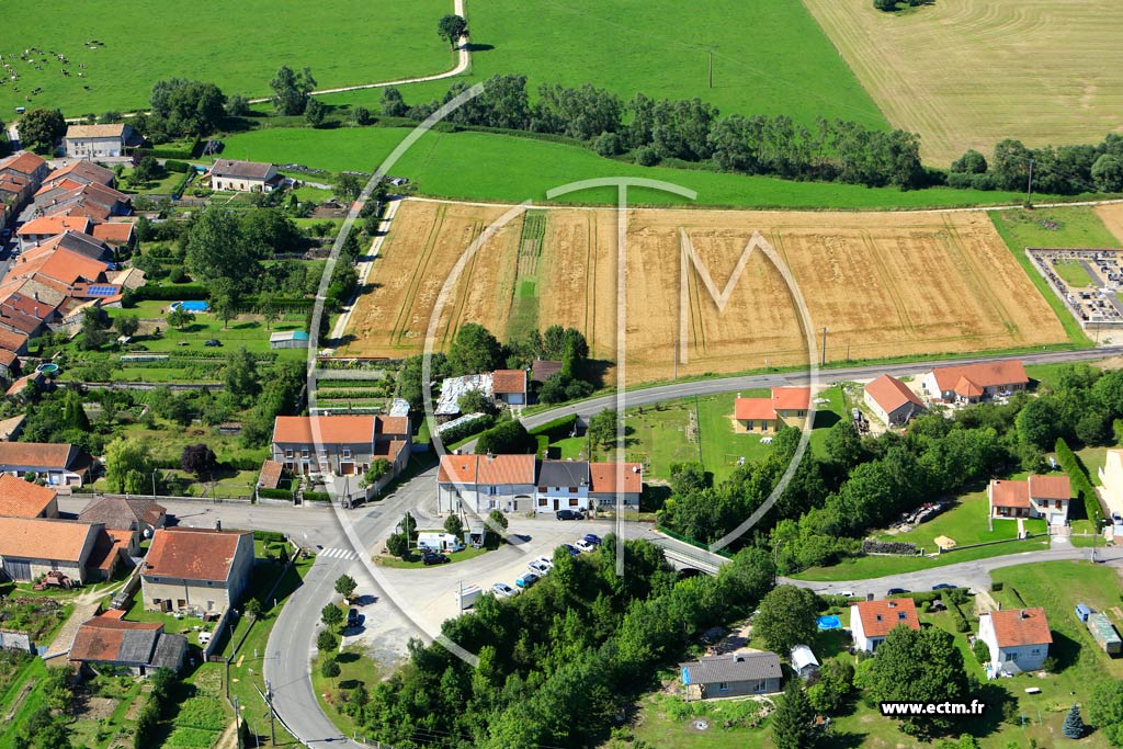 Photo arienne de Saint-Germain-sur-Meuse