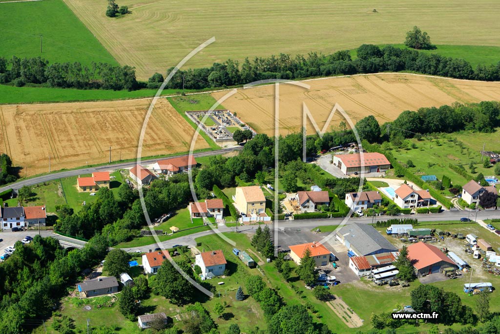 Photo arienne de Saint-Germain-sur-Meuse