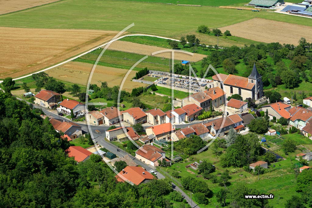 Photo arienne de Saulxures-ls-Vannes