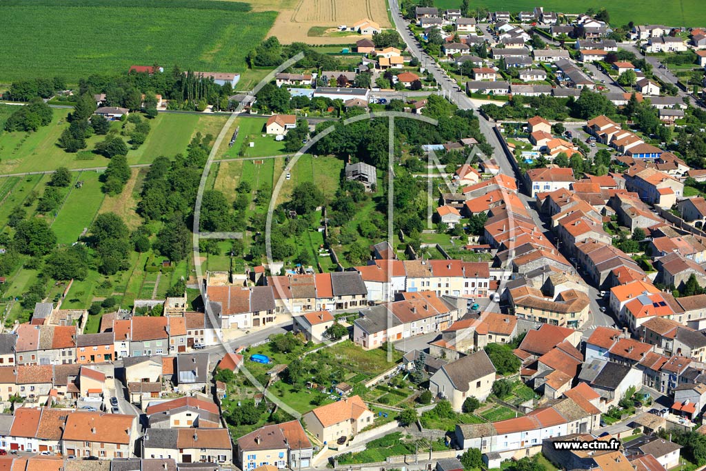 Photo arienne de Sorcy-Saint-Martin