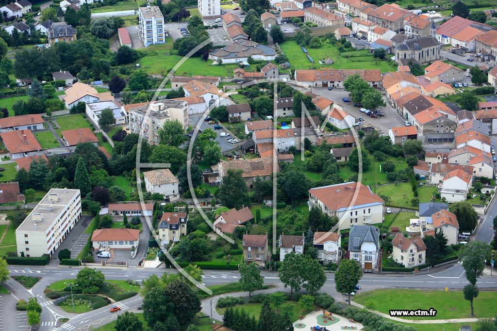 Photo arienne de Toul (La Prvot)