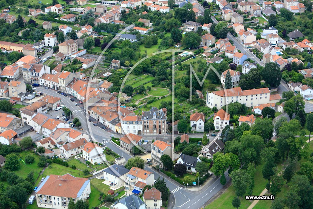 Photo arienne de Toul (La Prvot)