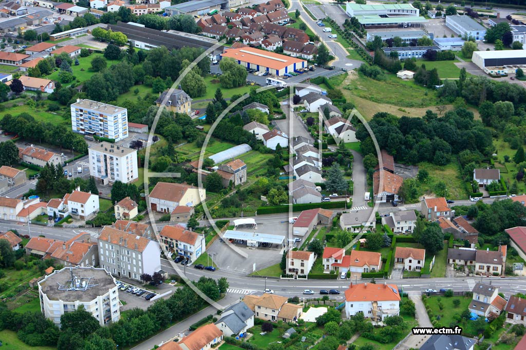 Photo arienne de Toul (La Prvot)