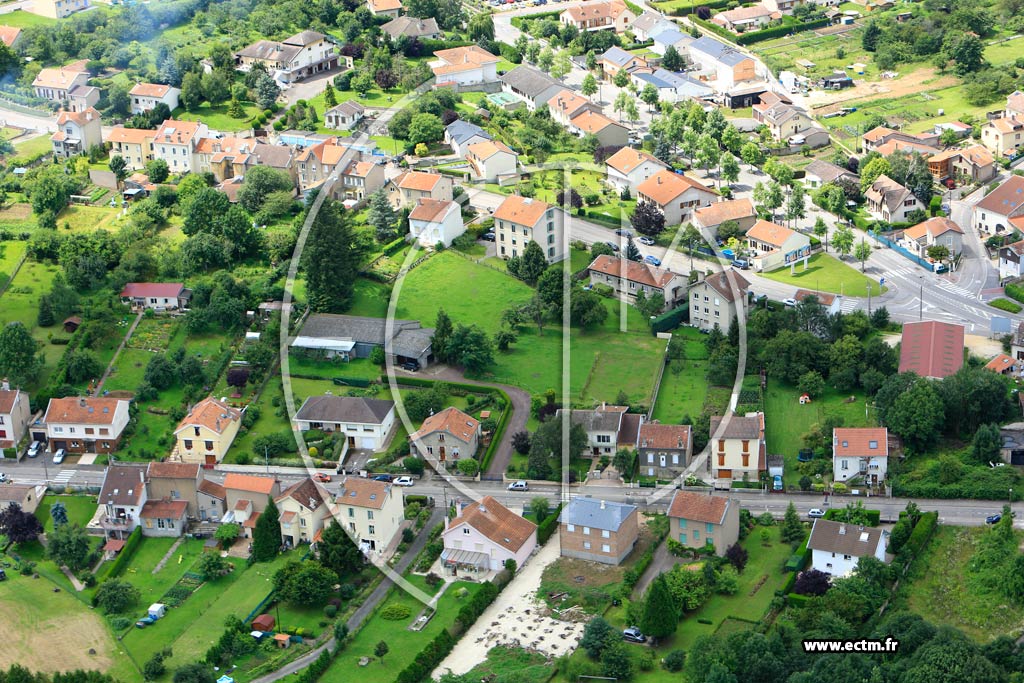 Photo arienne de Toul (Le Plateau Saint-Georges)