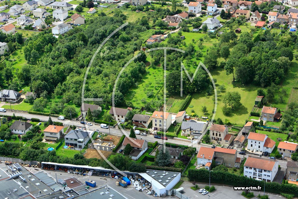 Photo arienne de Toul (Le Plateau Saint-Georges)